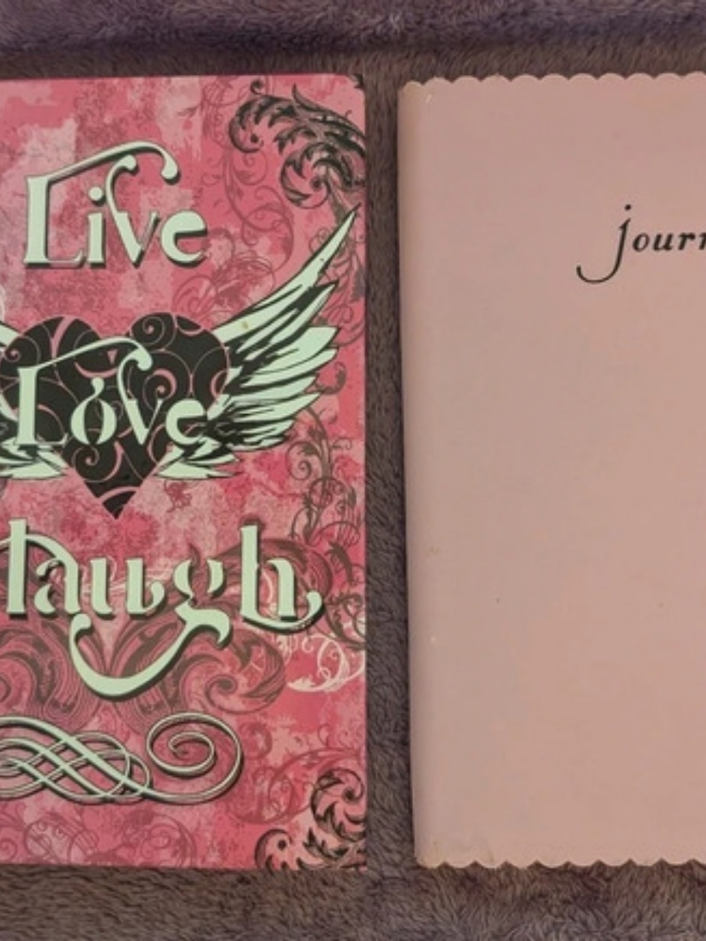 Live Love Laugh Journal Set Pink